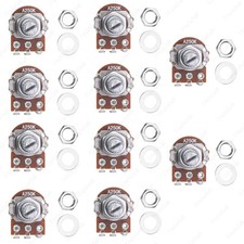 10x A250K Mini Audio Guitar Pots 18mm Long Shaft 250K Guitar Potentiometers