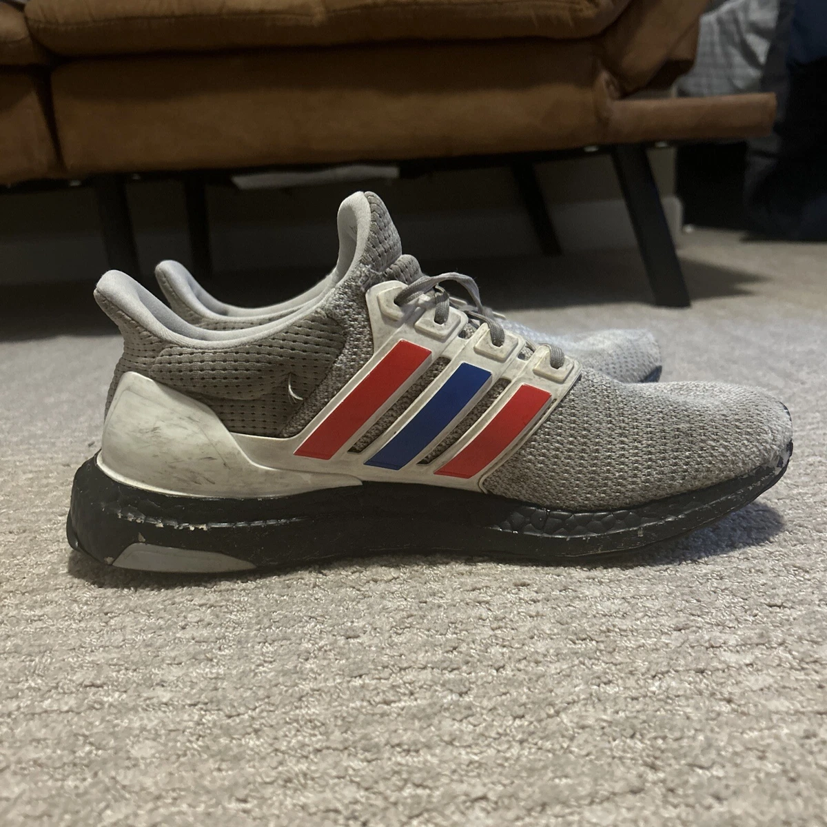 adidas gazelle silver green womens adidas Men's Ultraboost 22 Running Shoe (14, Grey/Grey/Black) main image 0