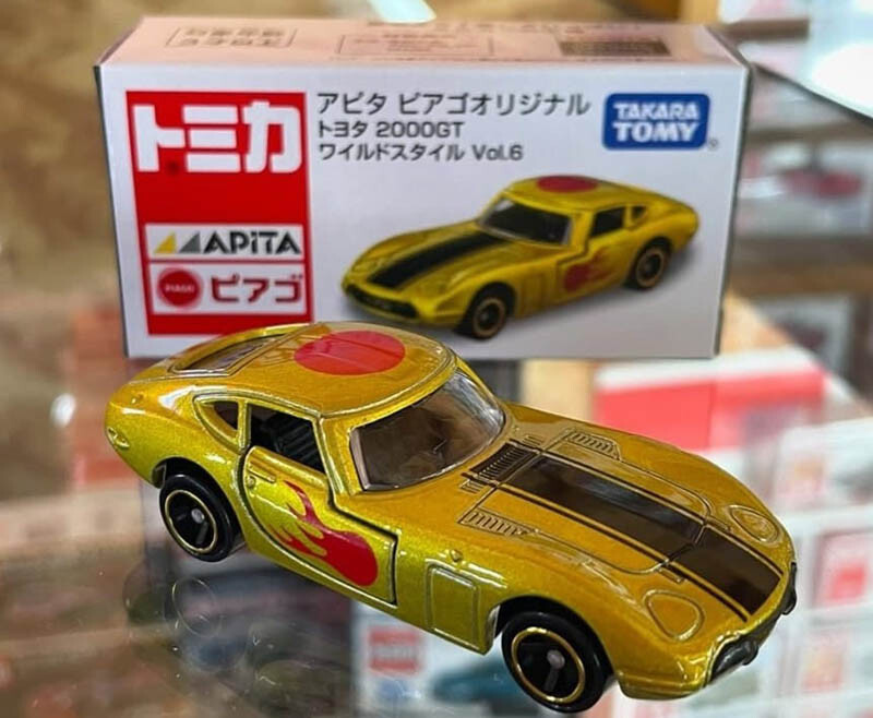 JAN 2025 Apita Piago Toyota 2000GT Wild Style Vol.6 TOMICA TOMY