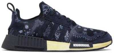 Size 12.5 - Neighborhood x adidas NMD_R1 Navy Paisley Bandana