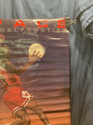 Michael Jordan SPACE The Final Frontier poster 1990 Costacos