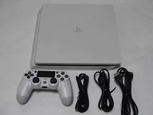 Sony PlayStation PS4 500GB Glacier White Slim CUH-2000AB02 Game Cosole Free  Ship