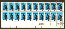 US Scott 1438 Prevent Drug Abuse, Plate # Block/20, Mint NH, Full margins