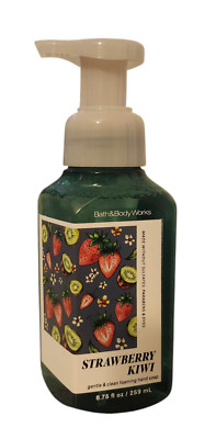 NEW BATH & BODY WORKS STRAWBERRY KIWI GENTLE FOAMING HAND SOAP, 8.75 oz