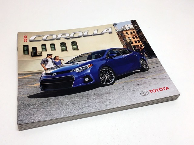 2015 Toyota Corolla Brochure | eBay