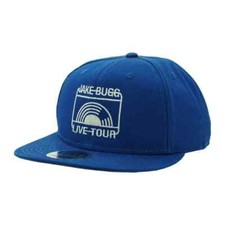 Jake Bugg Youth Boys Jake Bugg Live Tour Blue Snapback Hat Cap New