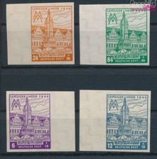 Briefmarken Sowjetische Zone (All.Bes.) 1946 Mi 162B Y-165B Y ungez&auml;hnt,  (10161