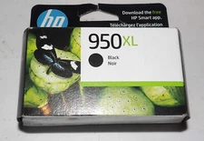 Genuine HP 950 XL Black Ink Cartridge 950XL - CN045AN#140 Dated 2026