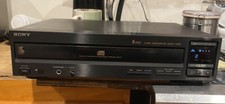 Sony CDP-C305 5-Disc Vintage Compact Disc CD Player Working