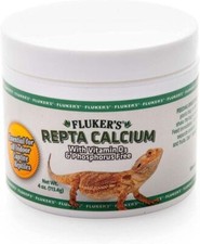 Reptile, Flukers Calcium with D3 4 oz 