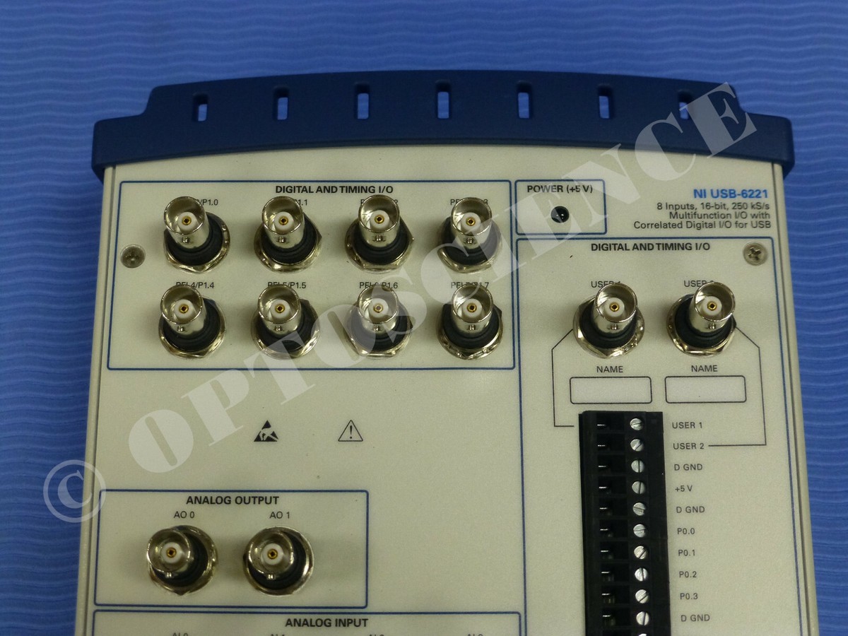 National Instruments NI USB-6221-BNC Data Acquisition Device National Instruments NI USB-6221-BNC Data Acquisition Device