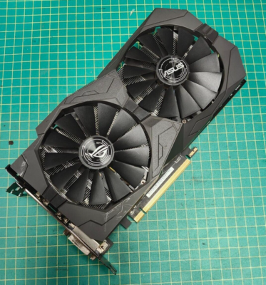 ASUS ROG STRIX RX 570 8GB GDDR5 GPU Graphics Card AMD Radeon ASUS ROG STRIX RX 570 8GB GDDR5 GPU Graphics Card AMD Radeon