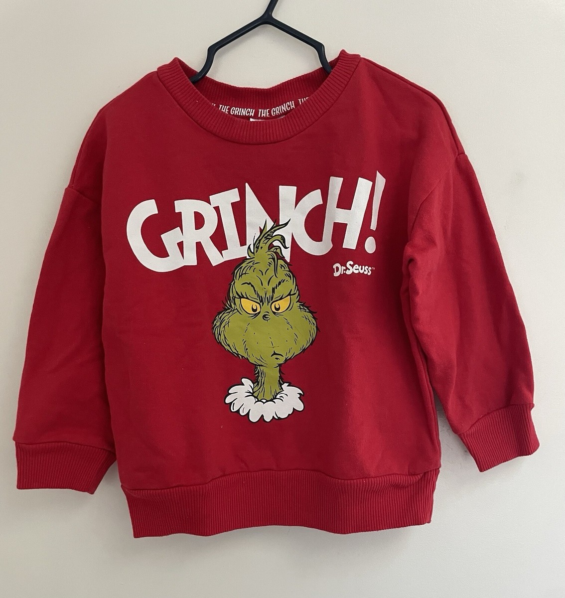 The Grinch Seuss Toddler Boys Girls Graphic Cozy Pullover