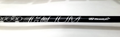【美品】UST Mamiya HELIUM DW用 5F3(R) 45.5インチ Helium 5F3 R REGULAR 50g series BLACK Driver shaft by UST MAMIYA