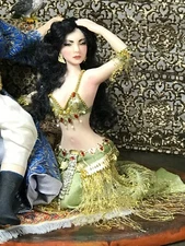 1:12 Visual Miniature Doll Dressing ~ Dana Burton~HARA TUTORIAL/PATTERN UPRINT