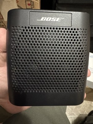 Bose Soundlink Color 415859 Portable Black Bluetooth Speaker Tested And Works!