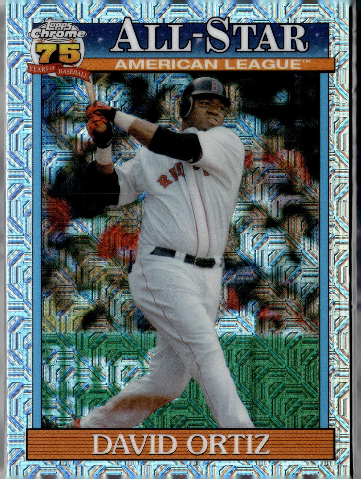 2026 Topps #91ASC-4 David Ortiz Chrome Mojo Boston Red Sox