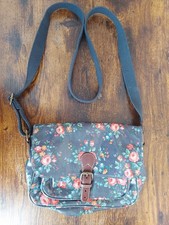 Cath Kidston Small Cross Body Bag Oil Cloth - Beautiful Floral Print