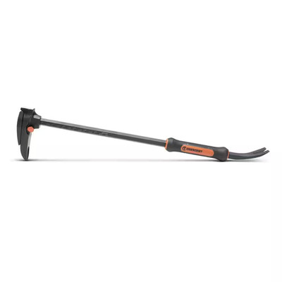24 In. Adjustable Board Bending Pry Bar with Nail Puller and Grip