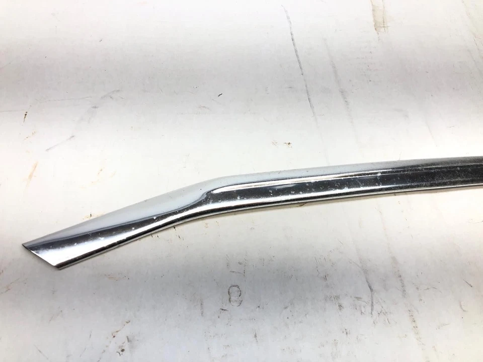 Chevrolet El Camino 1973 moldura cromada delantera derecha para parabrisas vidrio OEM Foto 4 de 4