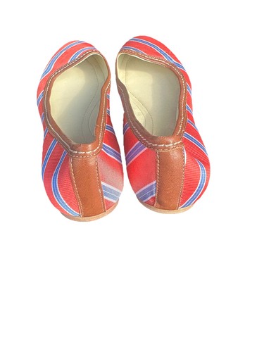 BROOKS BROTHERS Size 7 Women's Shoes Ballet Flat Stripe Silk Leather NWOB - Picture 4 of 8