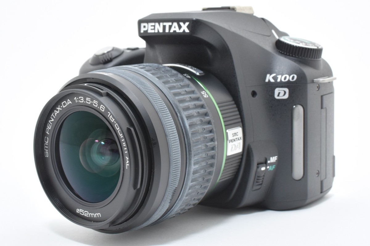 Pentax K100D Digital SLR Camera w/ PENTAX-DA 18-55mm 710shot [EXC