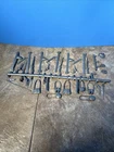 Marx Fort Apache  30/35 piece silver small weapons accessories sprue Read