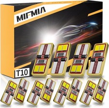 194 LED Bulb 6000K White, 168 T10 2825 W5W 5SMD Replacement Bulbs Error Free for