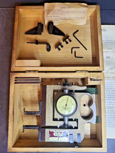 Standard Gage Versa Dial Thread Gage 121-V Indicator .0005" Inspection Tool 