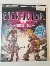 Star Ocean The Last Hope International Bradygames Strategy Guide W/ Poster