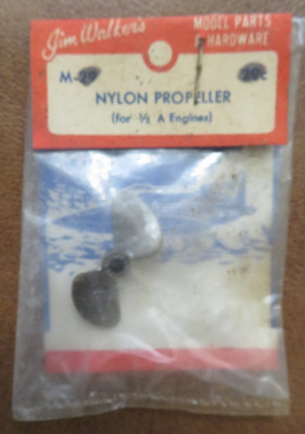 Vintage NOS Jim Walkers M-29 Nylon Propellers for 1/2 A Engines