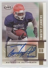 2014 SAGE Hit Auto Gold 37/250 Timothy Flanders #A123 Auto 0af