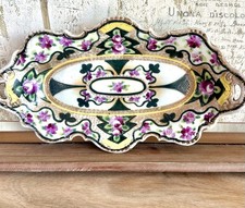 Antique Handpainted Nippon Handled Relish/Cel...