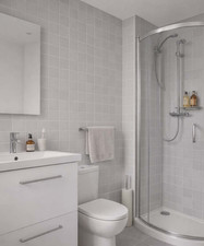 Pavigres Uni Zinco Grey Floor Wall Tiles 30x30cm Matt Porcelain 16 pack