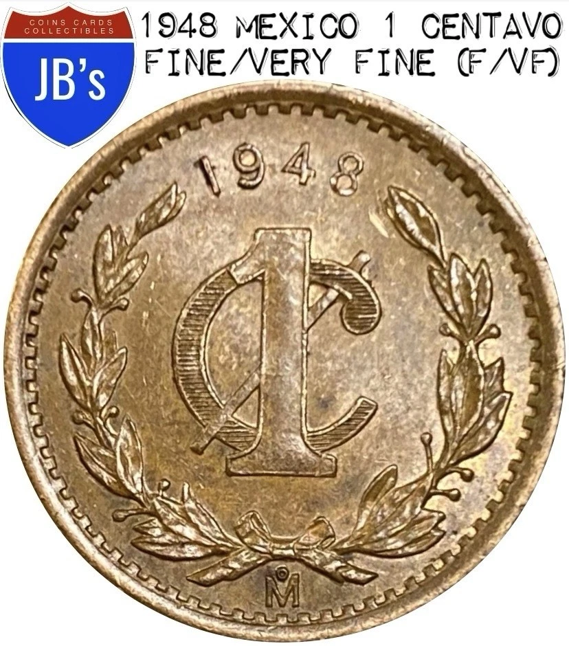 1 Centavo 1948 Year Mexican Coins (1905-Now) for sale | eBay