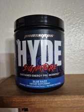 Mr. Hyde Signature Sustained Energy Pre-Workout Blue Razz  7.6 oz Flah Sale🔥