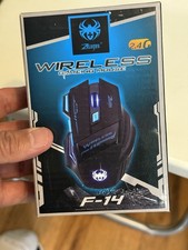 ZELOTES F-14 Gaming Mouse F14 USB 2.4G Hz Wireless 2400 DPI 7