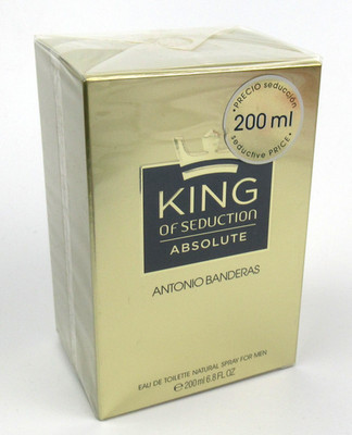 Antonio Banderas King of Seduction Absolute 200ml EDT (GRUNDPREIS 249,50 /L)