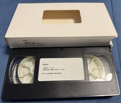 SASH!-STAY/ENCORE UNE FOIS/1997 LONDON RECS VHS SINGLE PROMO MUSIC VIDEO RARE