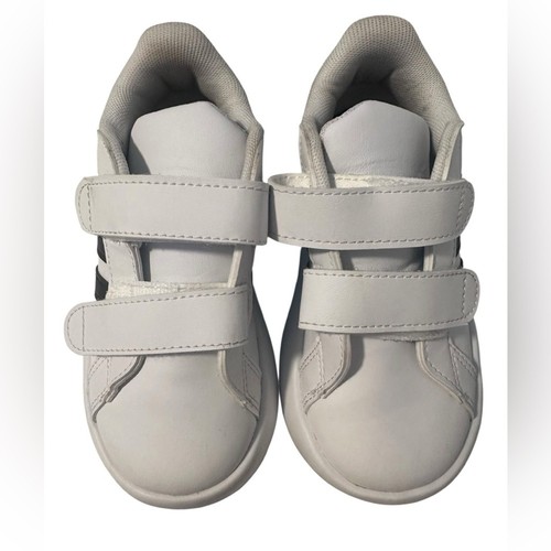 Adidas Grand Court 2.0 bequeme Blase Klettverschluss leichte klassische Schuhgröße 8,5