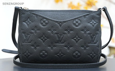 Louis Vuitton Monogram Pallas Clutch Black Em...