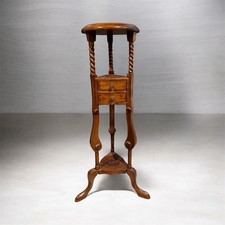 Victorian Mahogany Two Drawer Barley Twist Pe...