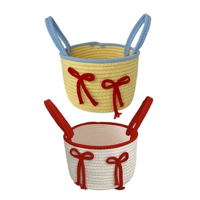 Handcraft Large Capacity Handwoven Basket for Home and Outdoor Activities
