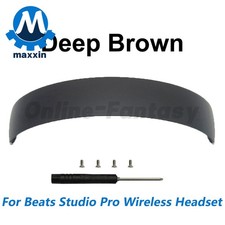 Headphone Repair Deep Brown Headband for Beats Studio Pro Wireless Headset Part