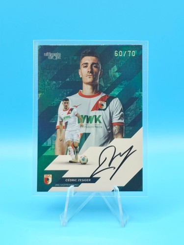 Ultimate Dropz 2026 FC Augsburg Fuggerstädter - Cédric Zesiger /70 On-Card Auto