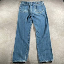 Vintage Rustler Washed Medium Blue Faded Denim Jeans