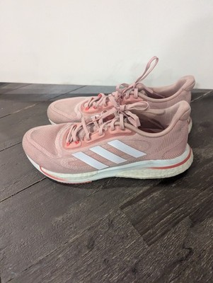 Size 8.5 - Adidas Supernova+ Wonder Mauve Womens Running Athletic Sneaker Shoes