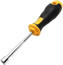 Heavy Duty Nut Driver Screwdriver – Comfortable Grip, Durable Steel Shaft