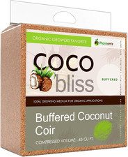Buffered Organic Coco Coir - 10lbs - Cocopeat for Gardening  Potting Mix