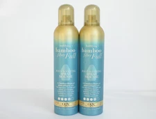 OGX Bodifying Bamboo Fiber Full Root Boosting Spray Mousse 7.75 oz Lot of 2